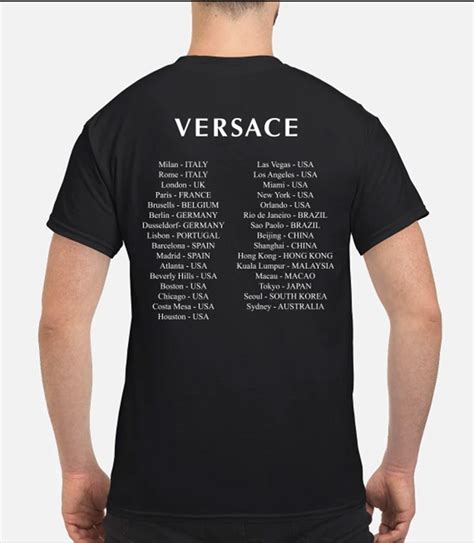 versace china t shirt